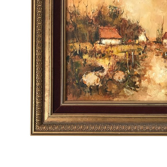 Claude Farcy Original Oil on Canvas Painting - Picture 6 of 8